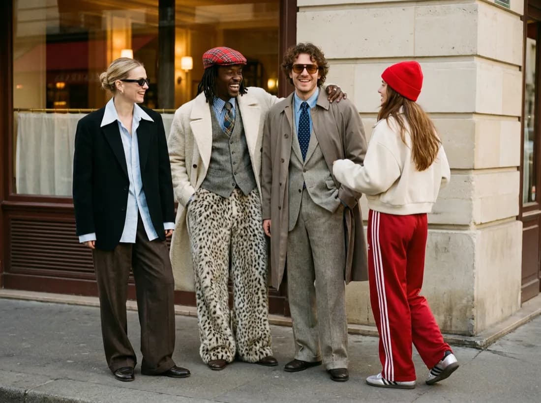 Street cast, autumn layering